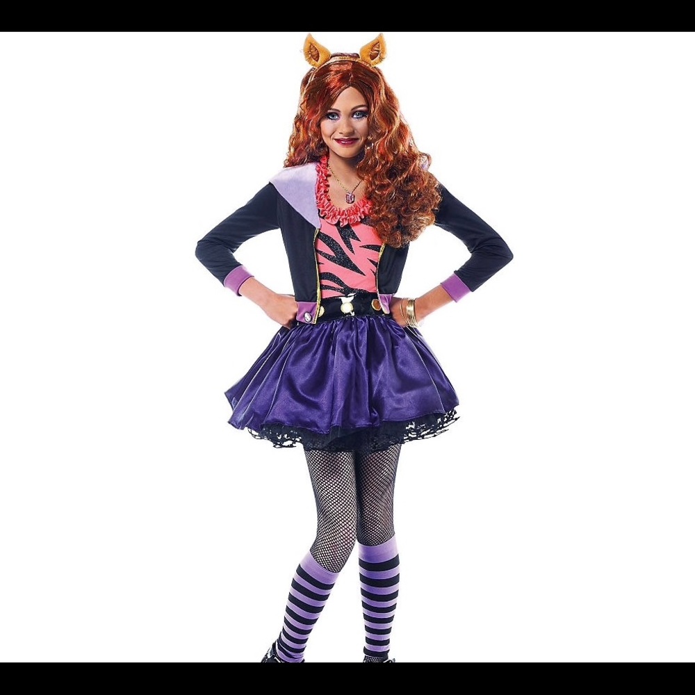 Monster High: Clawdeen Wolf Costume Deluxe